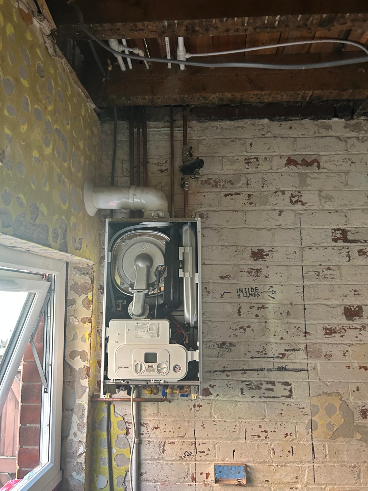 Replacement pipework installed at Roanhead property